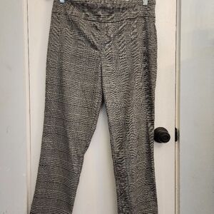 Maison D' Amelie Gray Plaid Pants Sparkle